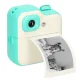Kids Instant Print Camera with Thermal Printer and 32GB SD Card Green