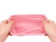 Collapsible Silicone Food Storage Containers 4 Pcs Lunch Box, Pink
