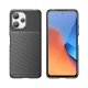 Xiaomi Redmi 12 / Poco M6 Pro 5G Thunder Series TPU Mobile Phone Cover Case, Black