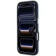 Karl Lagerfeld Grained Elongated Logo MagSafe Case for iPhone 17/18 Pro Max - Blue