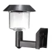 Garden Outdoor Night Wall LED Lamp with Solar Battery