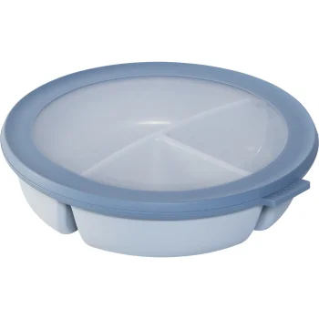 Food Container with Compartments Mepal Bento Bowl Cirqula 250+250+500 ml Nordic Blue
