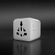 SBS TEADAPTUNI Universal Travel Adapter, White