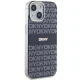 DKNY iPhone 15 Case IML Mono & Stripe MagSafe, Blue