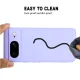 Google Pixel 8 Soft Liquid Silicone Anti-Scratch Protective Case Cover, Purple