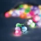 Forever Light SFB62 Solar LED String Lights 6.5m 30 Milky Balls, Colorful