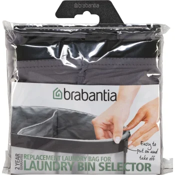 Brabantia Replacement Laundry Bag for Laundry Selector 55L, Grey
