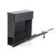 Modernhome HPB932-33 Mailbox with Newspaper Holder, Anthracite