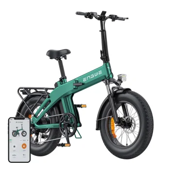 ENGWE EP-2 3.0 Boost 250W 20" Folding Electric Bike, Green