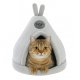 Gotel Plush Teepee Pet Bed for Dogs and Cats, 45 cm
