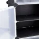 Modular Shoe Cabinet with 6 Shelves and Doors