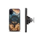 Bewood Unique case for iPhone 16 - Planets Earth with MagSafe