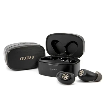 Guess 4G GUTWSJL4GBK TWS Bluetooth Wireless Earbuds, Black