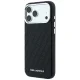 Karl Lagerfeld Grained Allover Logo MagSafe Case for iPhone 17 / 18 Pro Max - Black