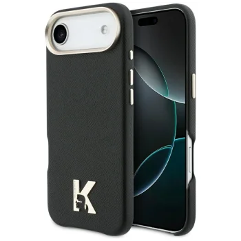 Karl Lagerfeld Karl Head Logo MagSafe dėklas telefonui iPhone Air, juodas