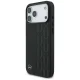 Mercedes iPhone 17 Pro Max Case Leather Laurel Leaves MagSafe, Black
