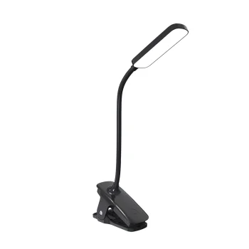 Wozinsky VT-01 Mini LED Reading Lamp with Clip and USB-C Cable 80cm - Black