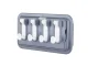 Multifunctional Kitchen and Bathroom Hanger with Shelf and 4 Hooks
