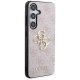 Guess 4G Big Metal Logo Case for Samsung Galaxy S24 Pink
