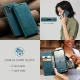Samsung Galaxy A34 (SM-A346) CASEME Wallet Magnetic Leather Case Cover, Blue