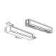 Maclean MC-807 Microwave Wall Mount Bracket, up to 35 kg, Black