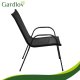 Gardlov Outdoor Garden Chair Set 4 Pcs, Black