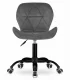 Leobert NOTO Office Chair, Velour, Dark Grey