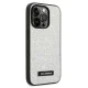 Karl Lagerfeld KLHCP14XG2ELS iPhone 14 Pro Max 6.7 \"hardcase silver / silver Glitter Plaque Logo