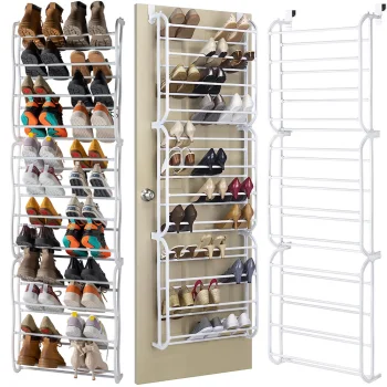 Hanging Shoe Rack Door Organizer for 36 Pairs