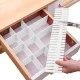 Modular Drawer Organizer, 5 Pcs, White