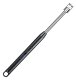 Rechargeable Electric Lighter USB with Flexible Neck for Candles and Fireplaces, black silver