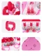 Bakalu Kids Dressing Table Suitcase with LED Mirror KZ0845