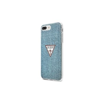 Guess GUHCI8LPCUJULLB iPhone 7/8 Plus blue/light blue cietais futrālis Jeans Collection | hardcase