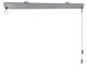 Vertical Crank Awning Roller Blind for Balcony MultiGarden, Beige