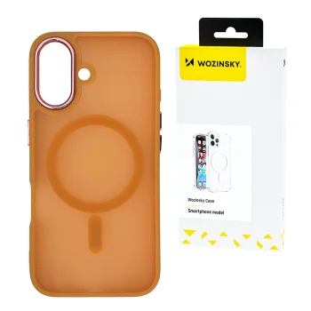 Wozinsky Fashion Case MagSafe for Samsung Galaxy S25 Ultra - Orange