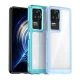 Outer Space Case for Xiaomi Poco F4 5G with flexible frame, blue