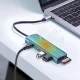 Ugreen CM195 6-in-1 USB-C Hub Adapter - HDMI, 2x USB-A, PD, SD/TF - Gray