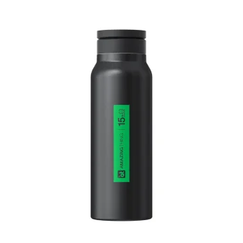 AmazingThing Sports Bottle with MagSafe Magnetic Stand, 800ml - Black
