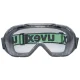 Uvex megasonic planet Full-Vision Goggles, UV 400, Anthracite/Green