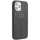 Audi Genuine Leather vāciņš Apple iPhone 13 / 13 Pro melns