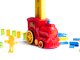 Kids Toy Electric Domino Train Locomotive, Red