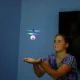 Flying Ball Disco LED UFO