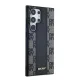 DKNY Samsung Galaxy S24 Ultra Case Leather Checkered Mono MagSafe, Black