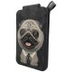 Nimmy New Big-Eye Cute Pets 2.0 Dog Magnetic Wallet with Stand, Black