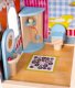 Wooden Doll House with Swimming Pool D11251