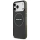 Mercedes AMG Double Layer Transparent Smoked MagSafe Case for iPhone 17 Pro Max - Black