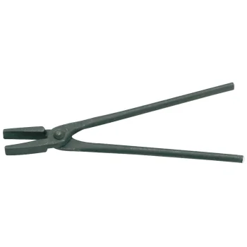 Blacksmiths' Forging Tongs Gedore 230-400 with Flat Jaw, 400 mm, Grey