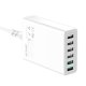 Blitzwolf BW-S15 6-Port USB Mains Charger, 60W, QC 3.0, White