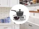 Two-Tier Metal Corner Shelf for Kitchen and Bathroom, Mixed Colors