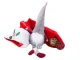 Christmas Gnome Decoration, 50 cm, Grey